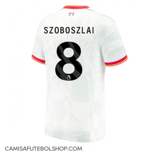 Camisa de time de futebol Liverpool Dominik Szoboszlai #8 Replicas 3º Equipamento 2024-25 Manga Curta